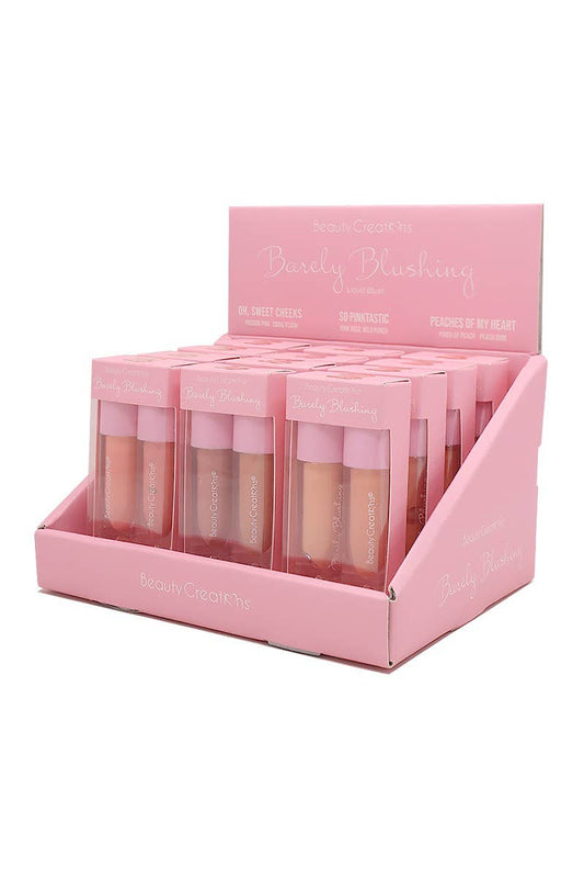 Beauty Creations LBDISPLAY Barely Blushing Liquid Blush- 12
