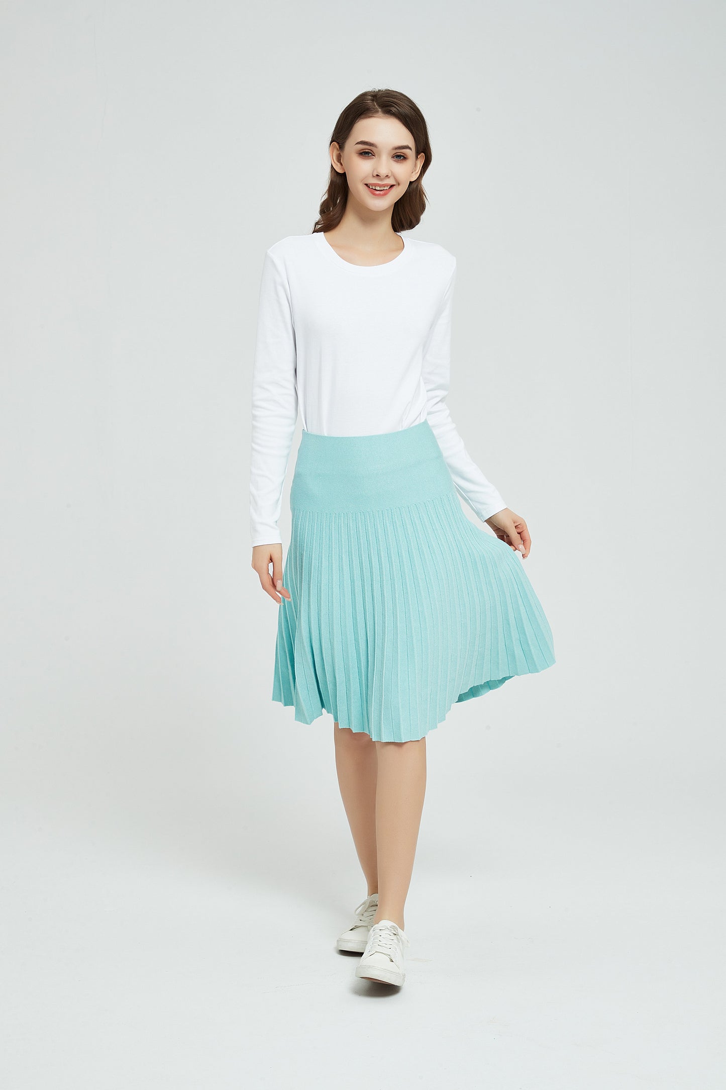MM SUMMER PLEATED - AQUA