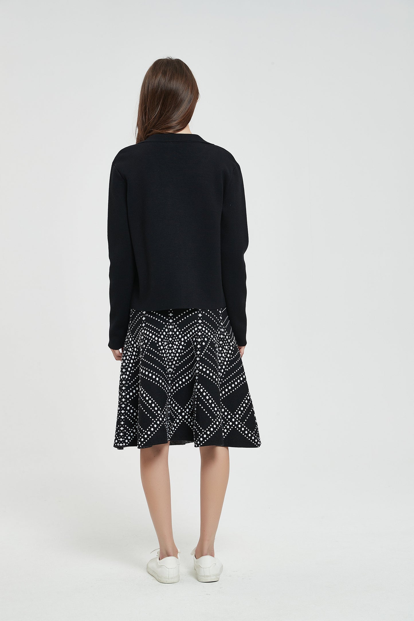 MM KNIT DOUBLE BREASTED BLAZER