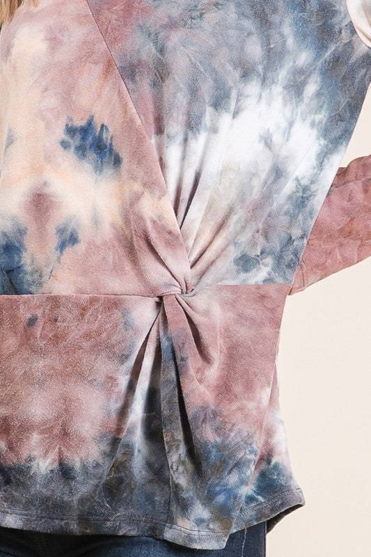 TIE DYE WRAP T