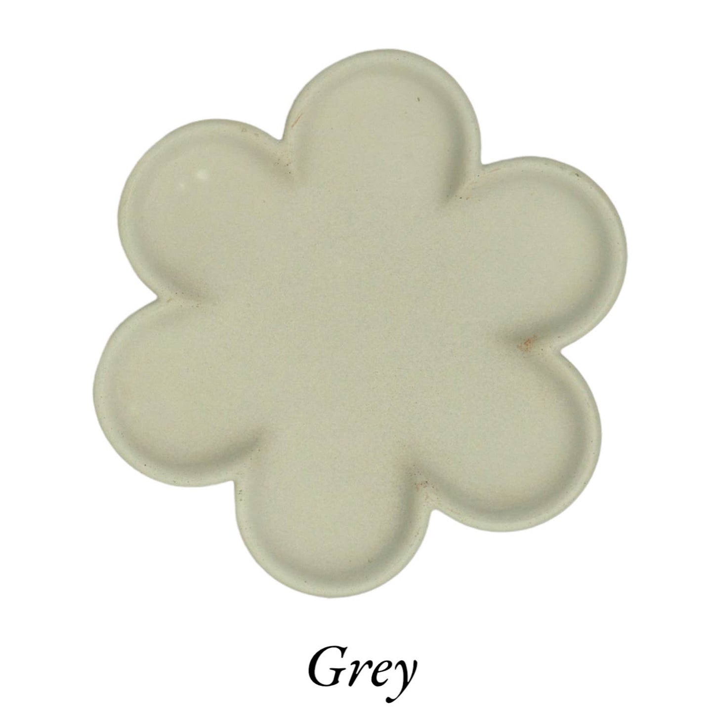 Flower Power Tray: Grey-Green