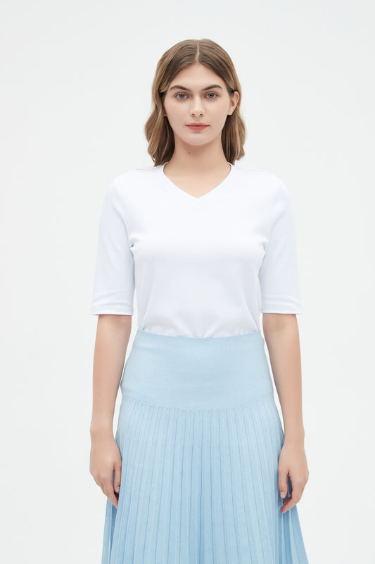 SENSE byMM POLO V NECK T