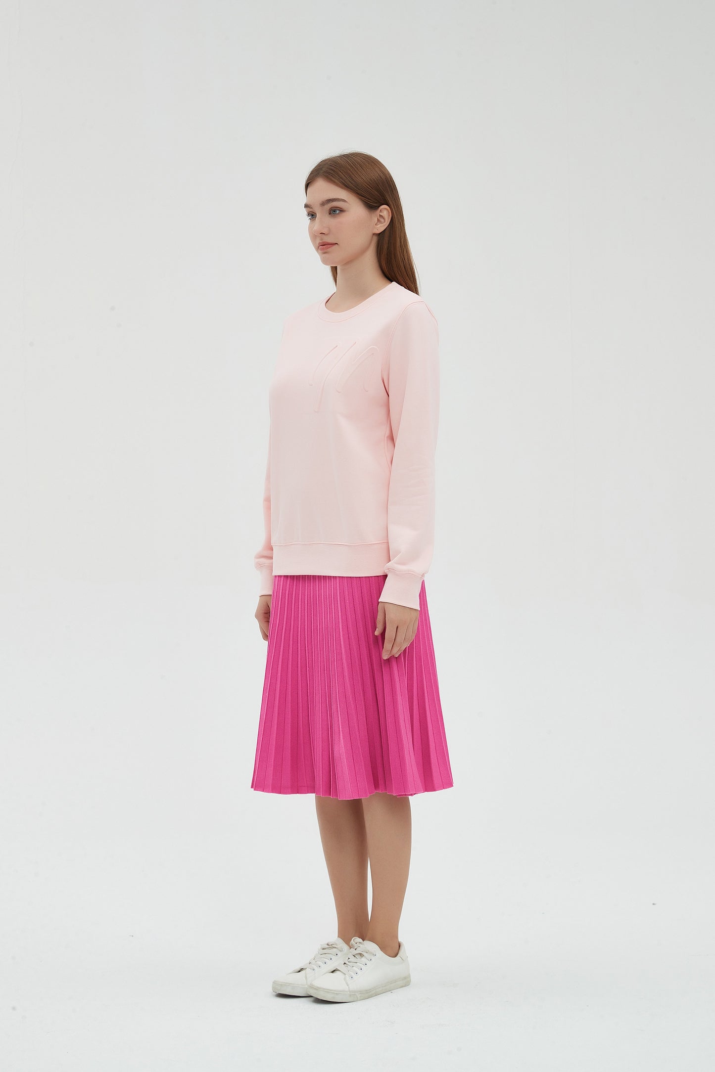 M LOGO PERFECT SWEATSHIRT - MM PINK