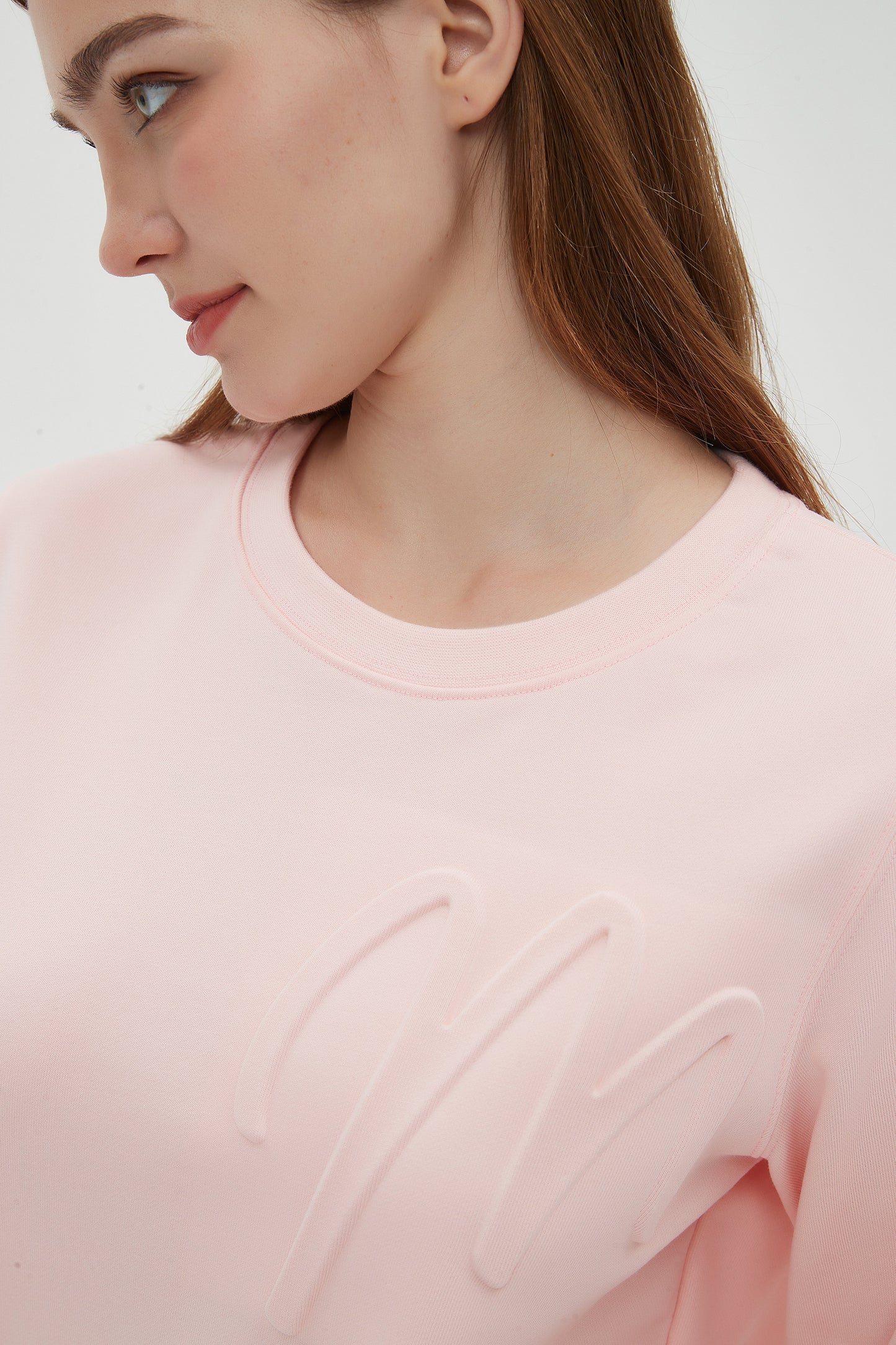M LOGO PERFECT SWEATSHIRT - MM PINK