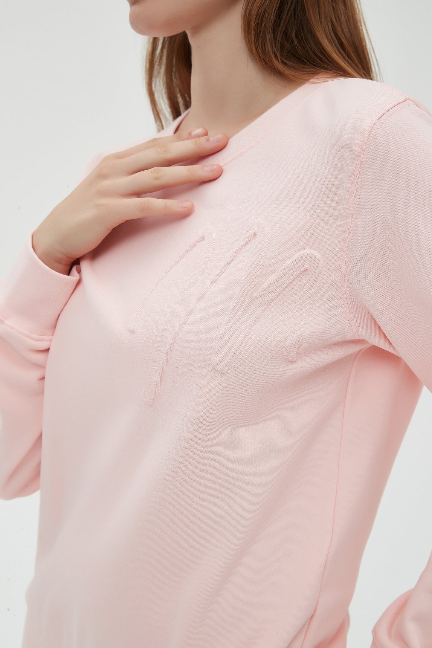 M LOGO PERFECT SWEATSHIRT - MM PINK