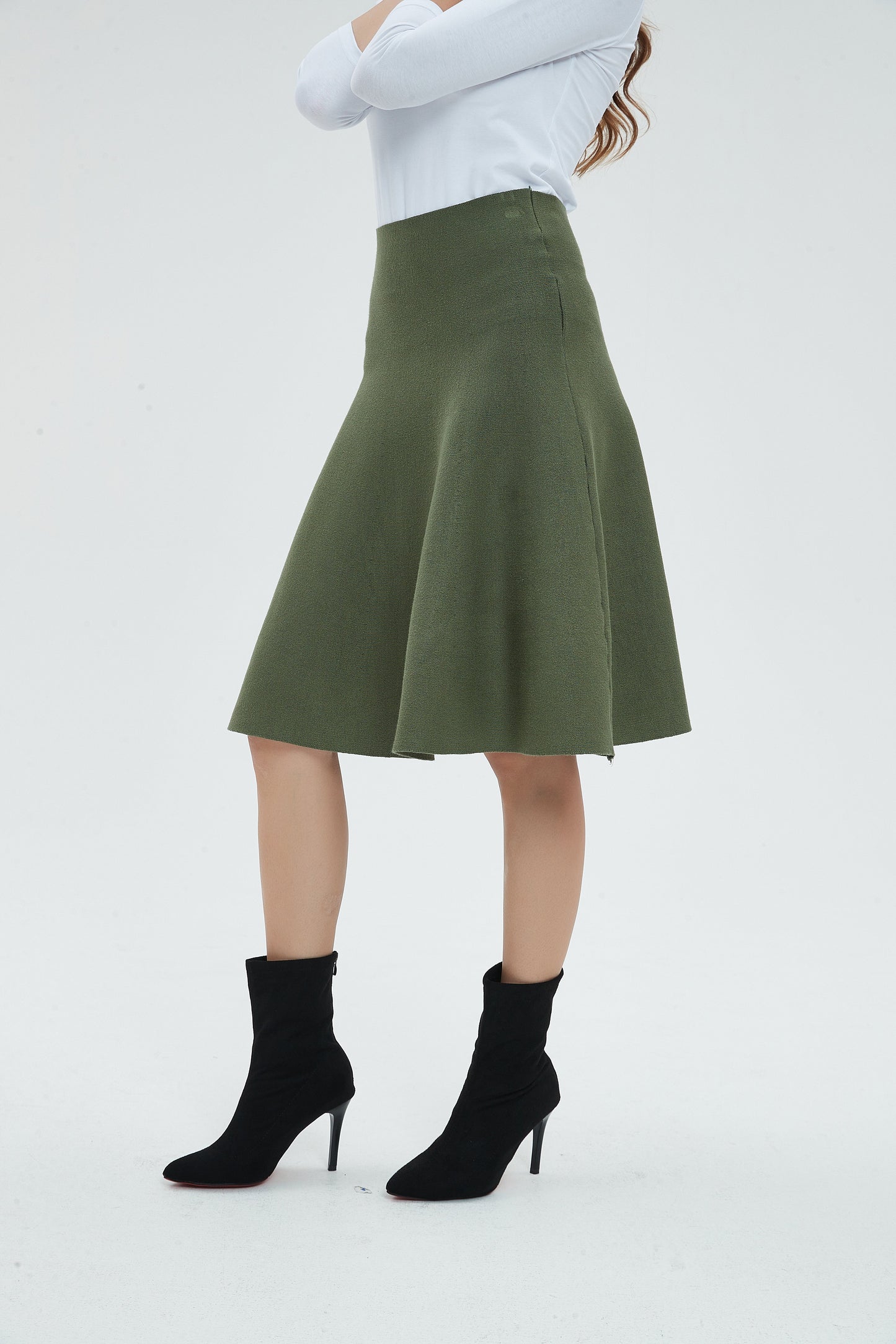 AMAZING MM SKIRT - OLIVE GREEN