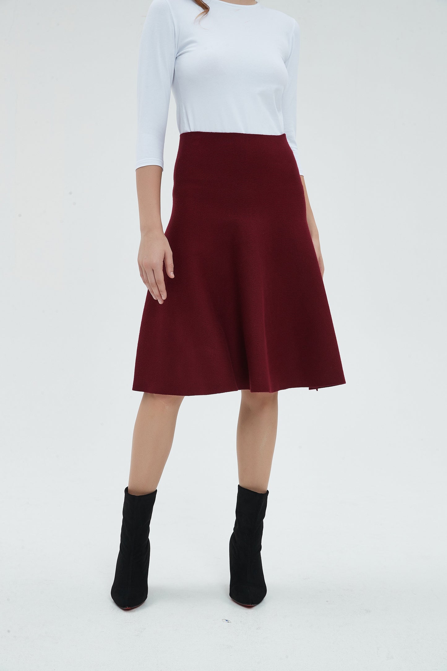 AMAZING MM SKIRT - MAROON 2.0