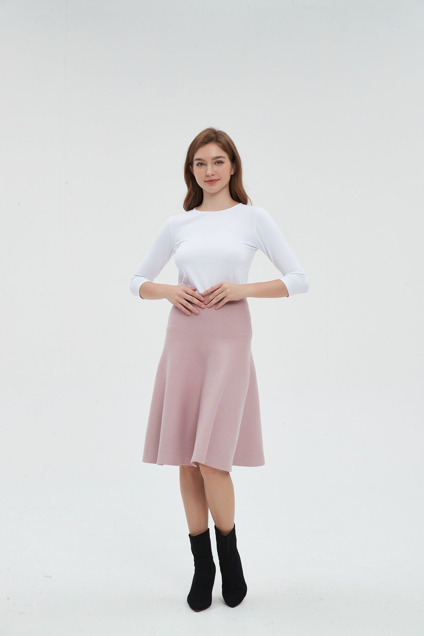 AMAZING MM SKIRT - DUSTY ROSE