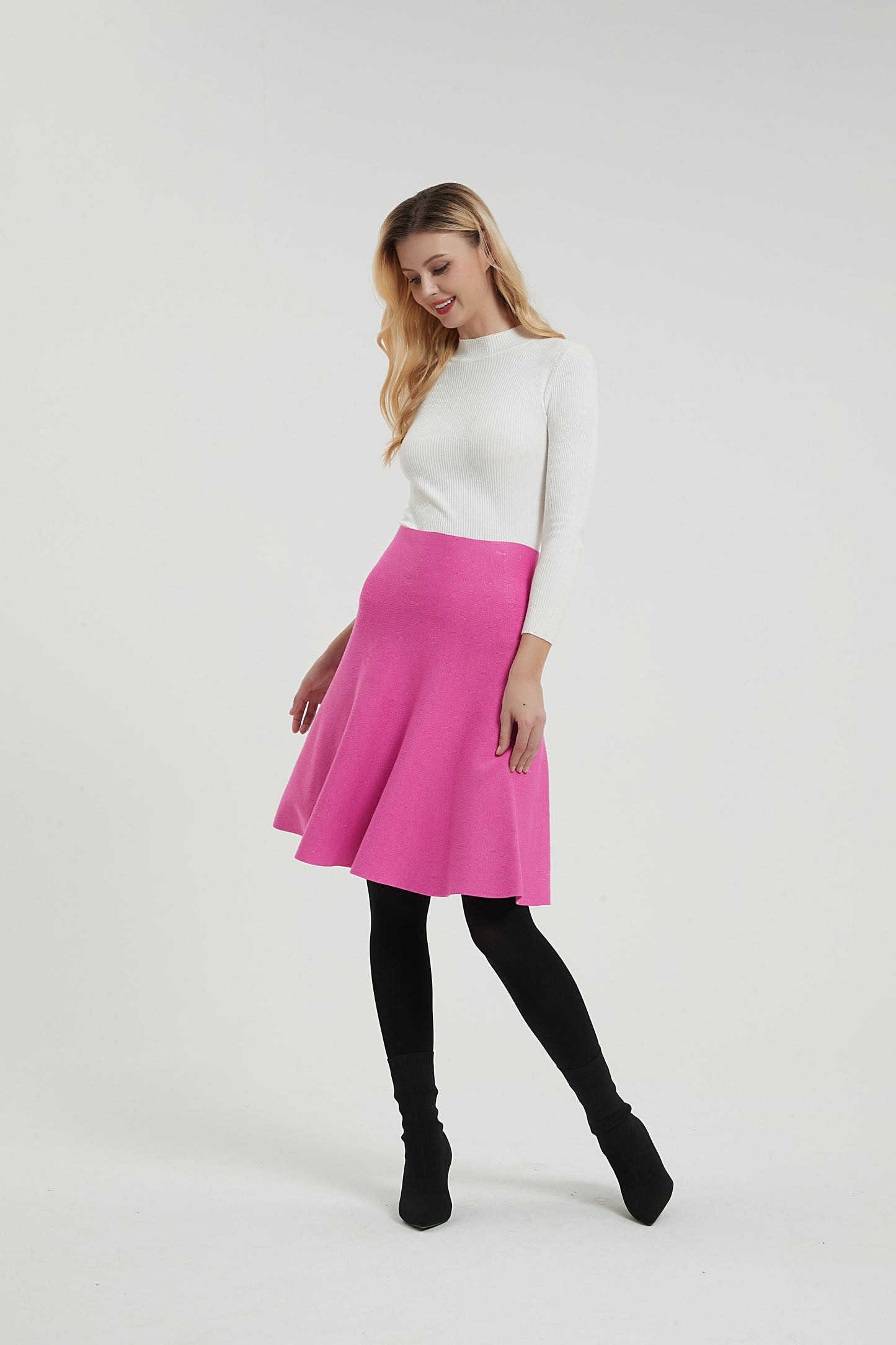 AMAZING MM SKIRT - YR RND VALENTINO PINK