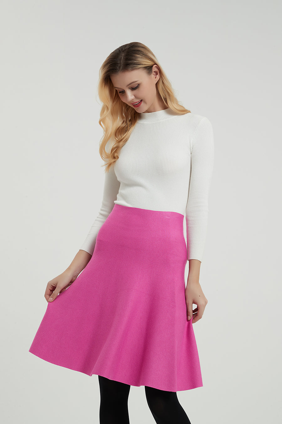 AMAZING MM SKIRT - YEAR ROUND VALENTINO PINK