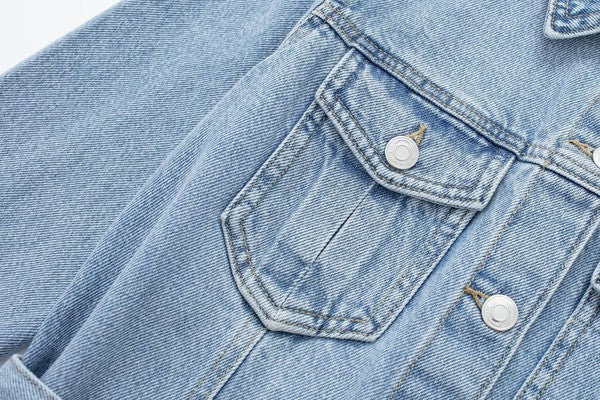 MAXI DENIM JACKET DRESS