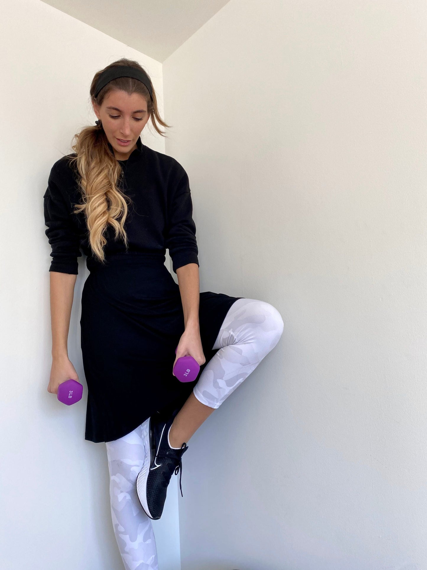 MM SWAY SKIRT - BLACK