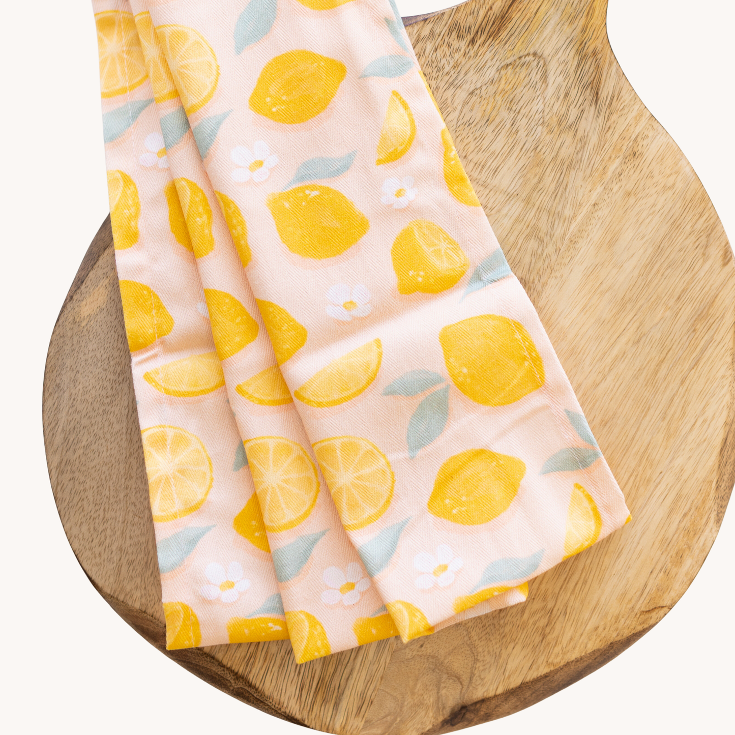 Pack of 2 Painted Lemons Tea Towels
