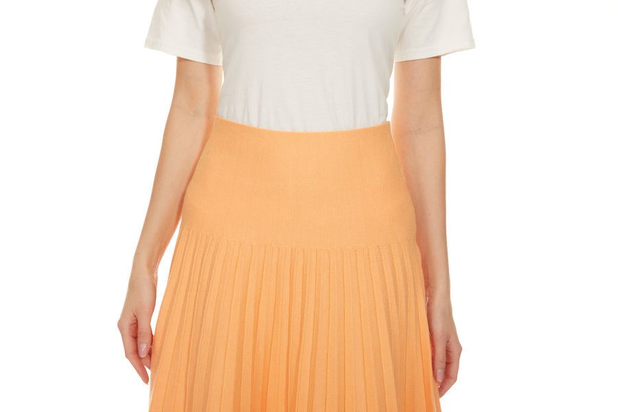MM YEAR ROUND PLEATED - PASTEL ORANGE
