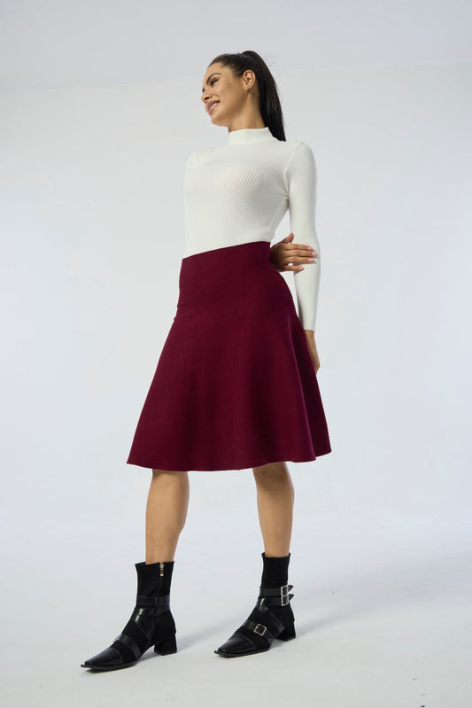 AMAZING MM SKIRT YR RND DARK MAROON