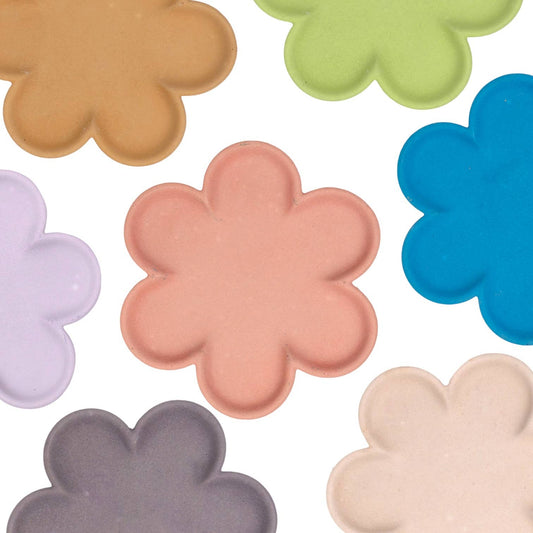 Flower Power Tray: Grey-Green