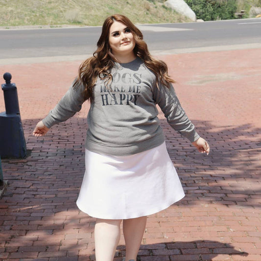 MM PURPLE LABEL - YR RND PURE WHITE (PLUS SIZE)