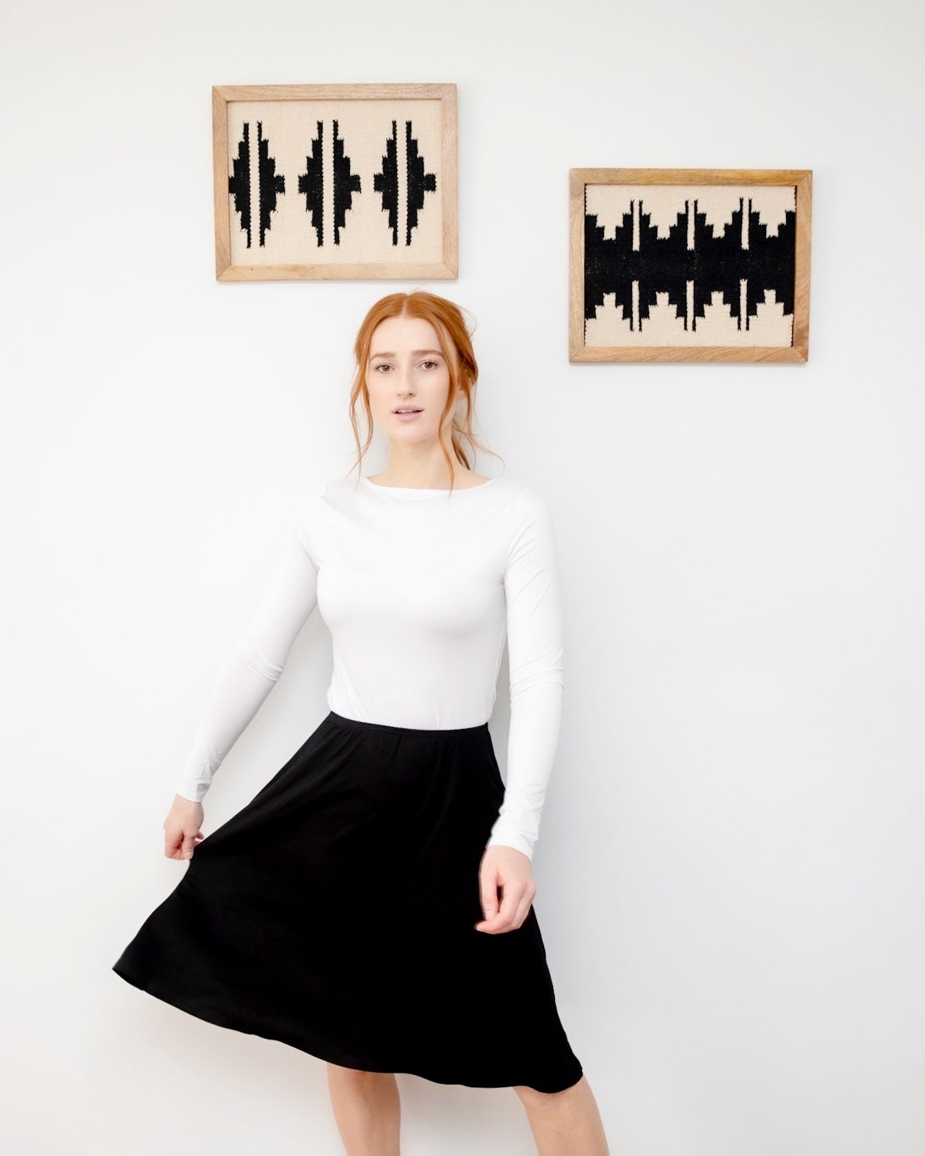 MM SWAY SKIRT - BLACK