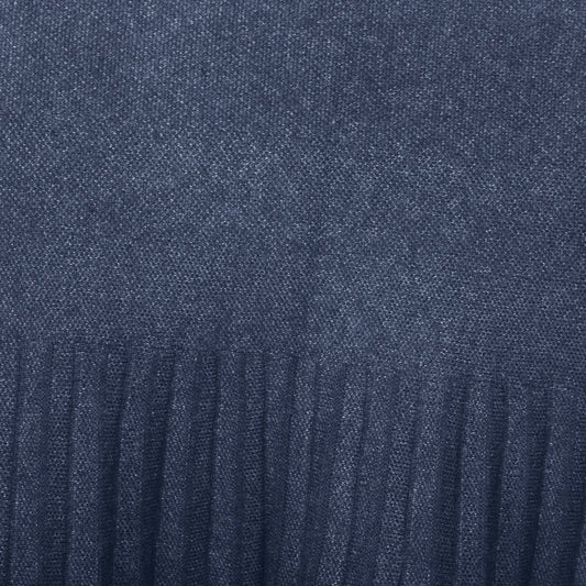 MM PURPLE LABEL - MEDIUM WASH DENIM PLEATED