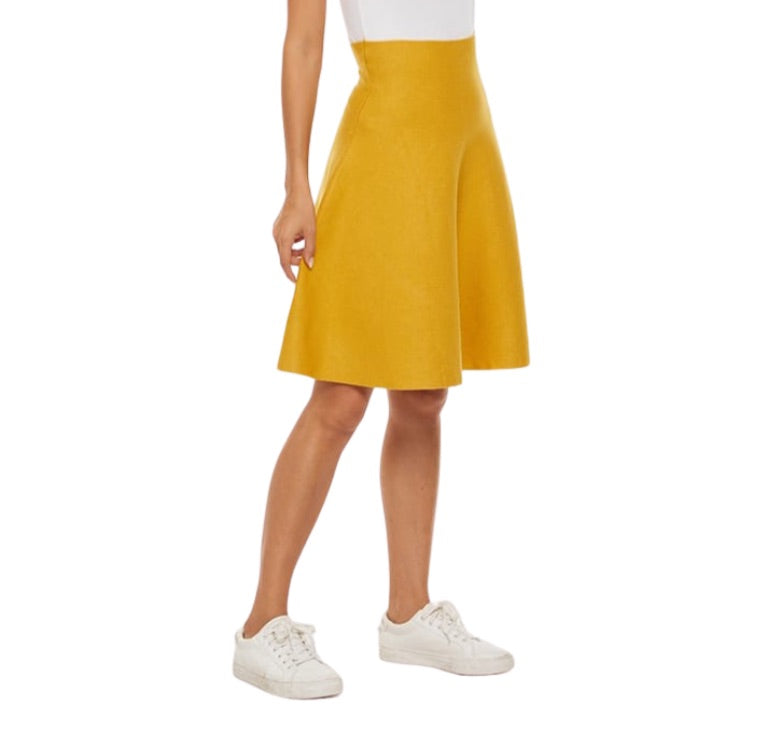 AMAZING MM SKIRT - YEAR ROUND MUSTARD