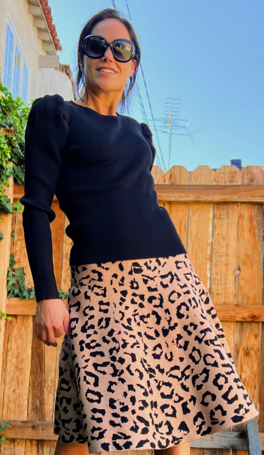 Amazing MM - Year Round Leopard Skirt