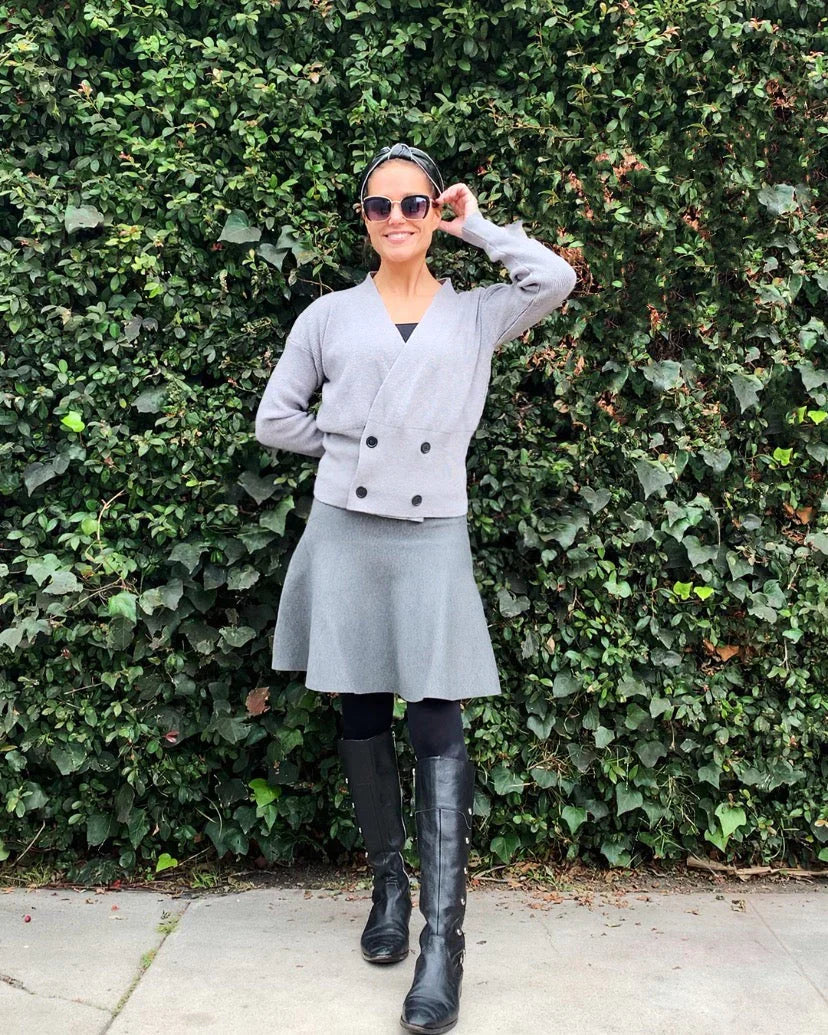 AMAZING MM SKIRT - YEAR ROUND LIGHT GREY