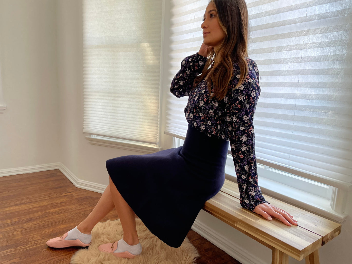 AMAZING MM SKIRT - YEAR ROUND NAVY