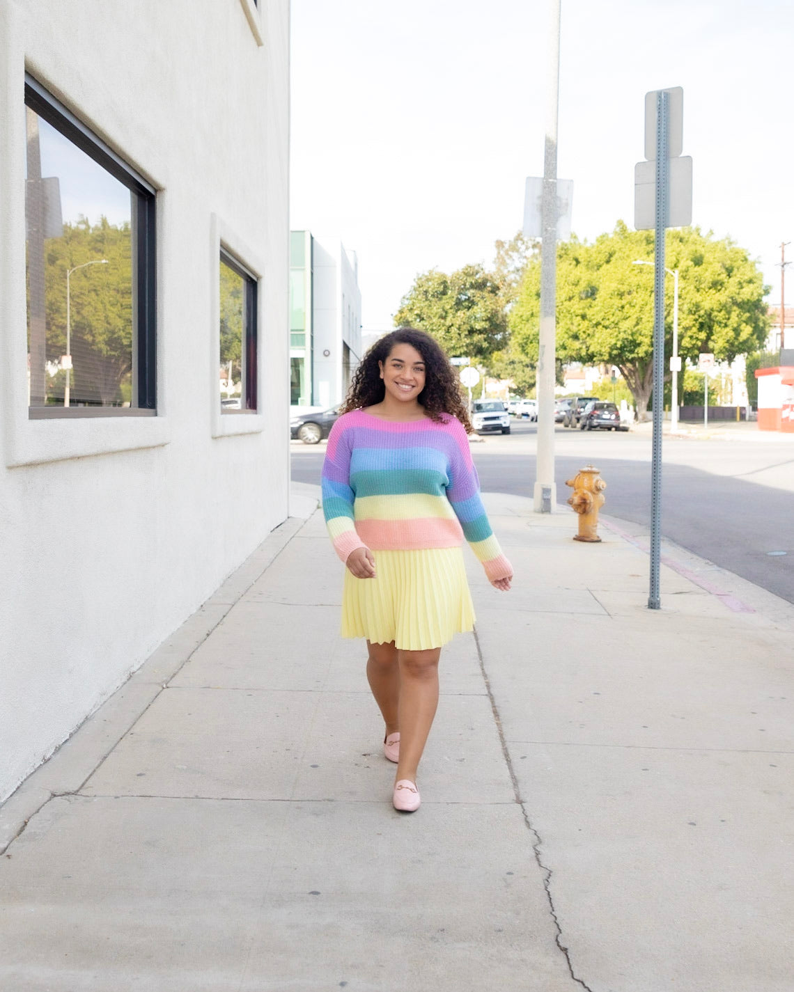 MM SUMMER PLEATED - LIGHT LEMON