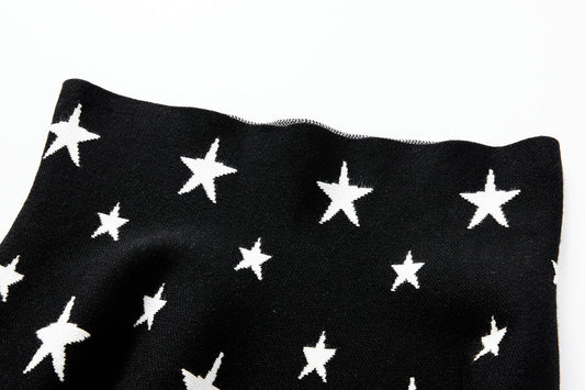 MM PURPLE LABEL - YR RND BLACK & WHITE STARS