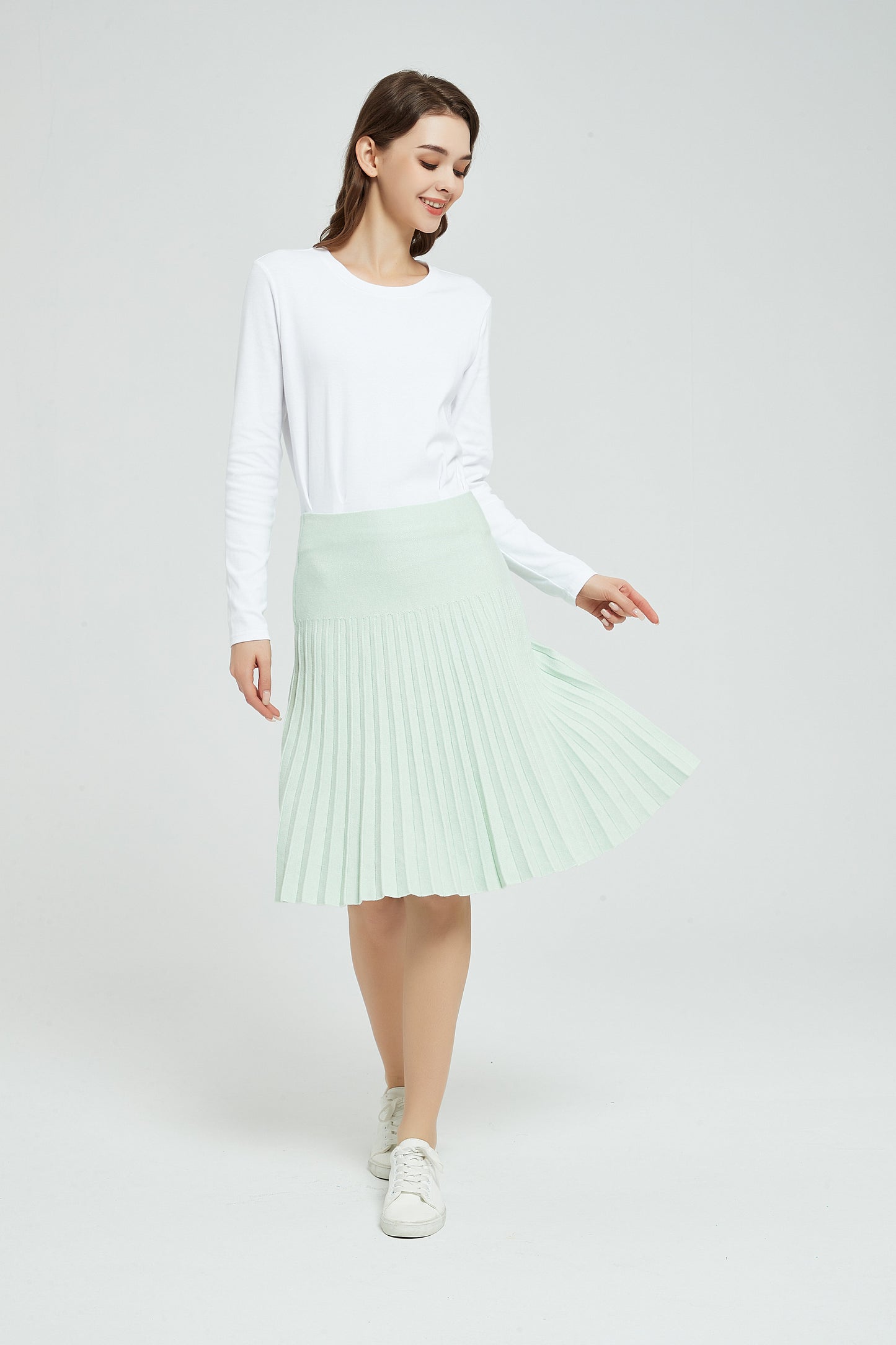 MM YEAR ROUND PLEATED -  LIGHT MINT