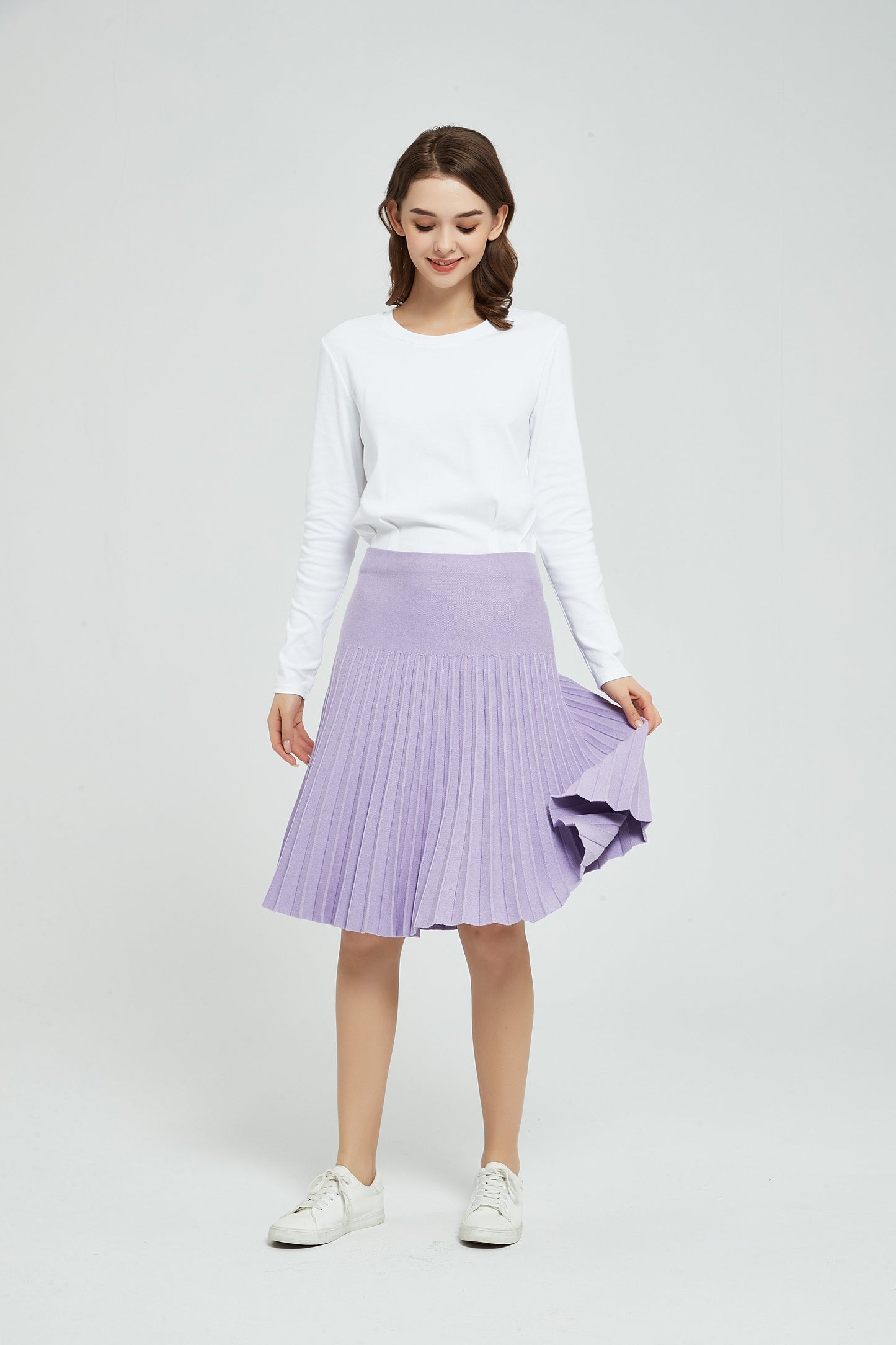 MM YEAR ROUND PLEATED - LAVENDER