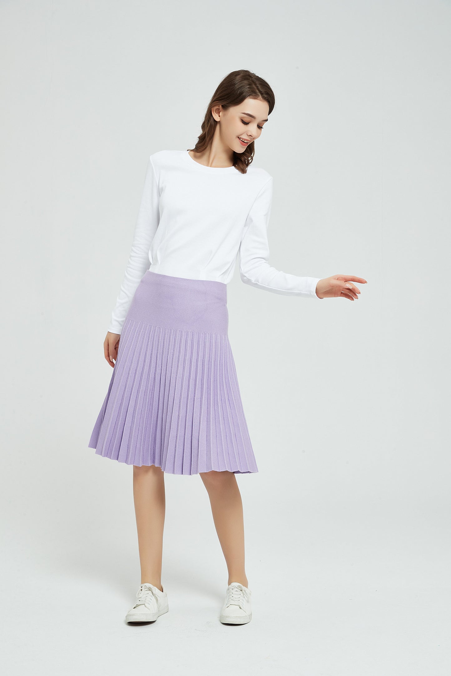 MM YEAR ROUND PLEATED - LAVENDER