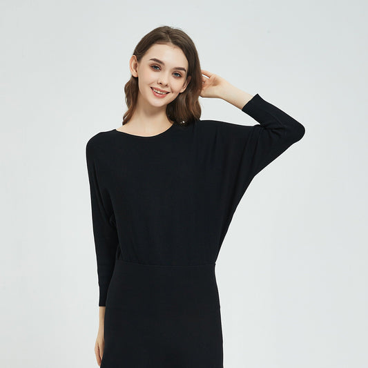 MM PERECT BATWING KNIT T