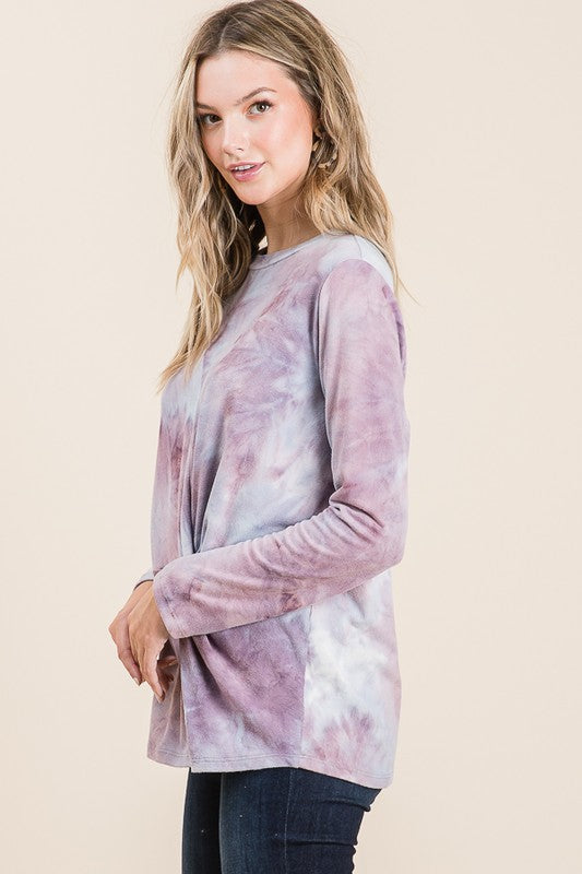 TIE DYE WRAP T