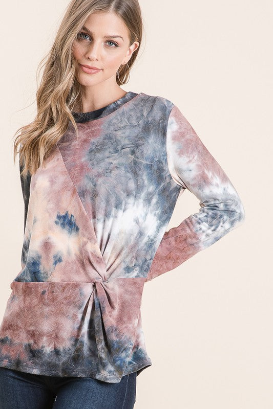 TIE DYE WRAP T