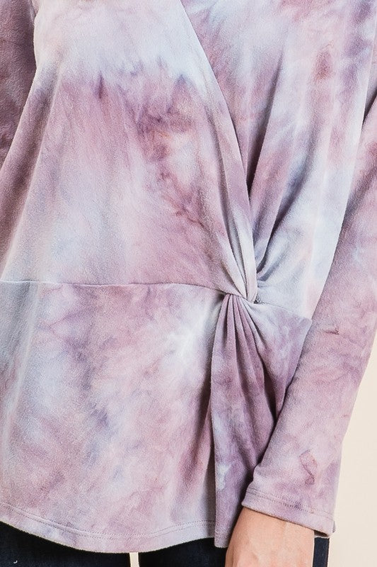 TIE DYE WRAP T