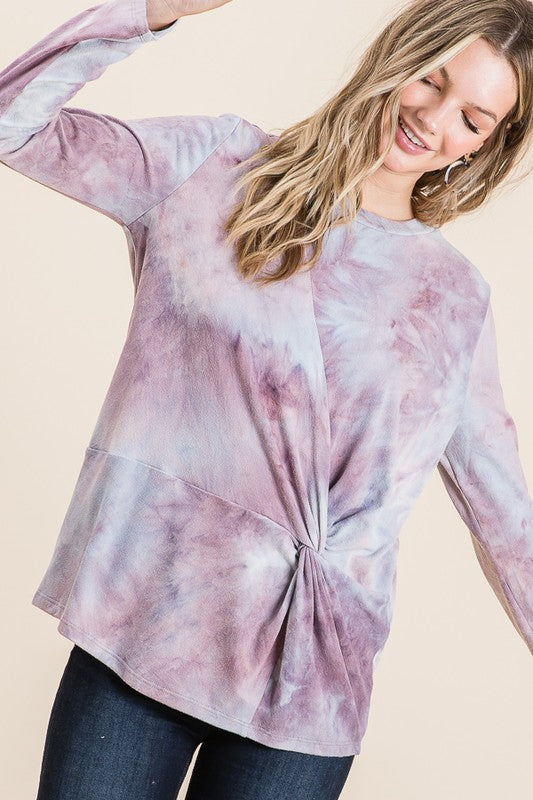 TIE DYE WRAP T