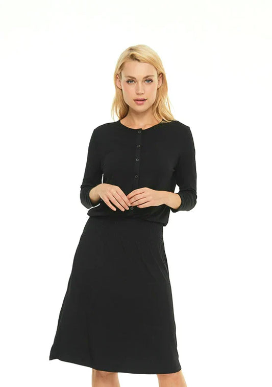 RK SMOCKED WAIST DRESS