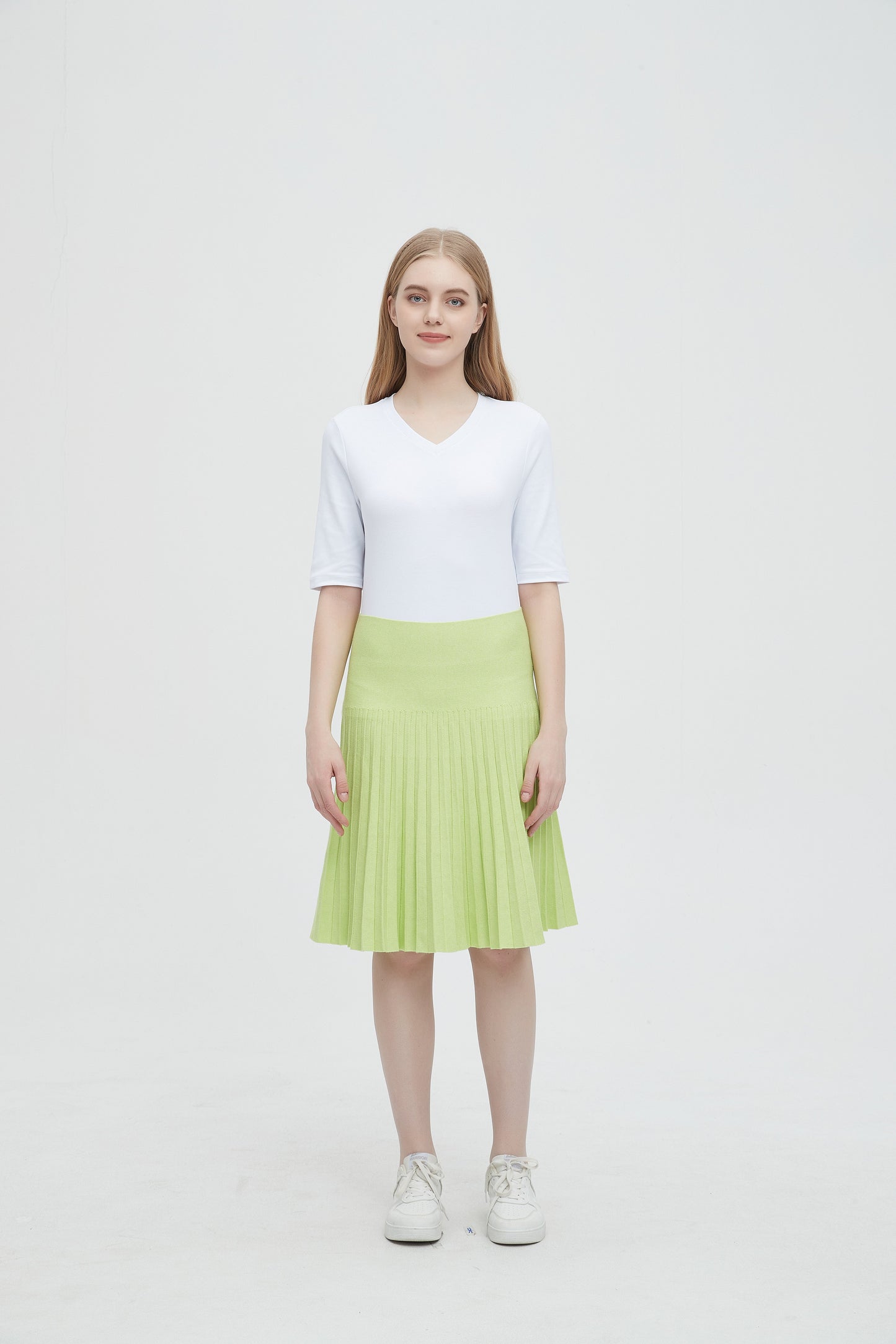 MM YEAR ROUND PLEATED -  NEON GREEN