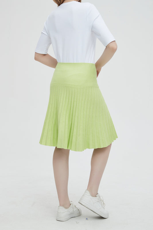 MM YEAR ROUND PLEATED -  NEON GREEN