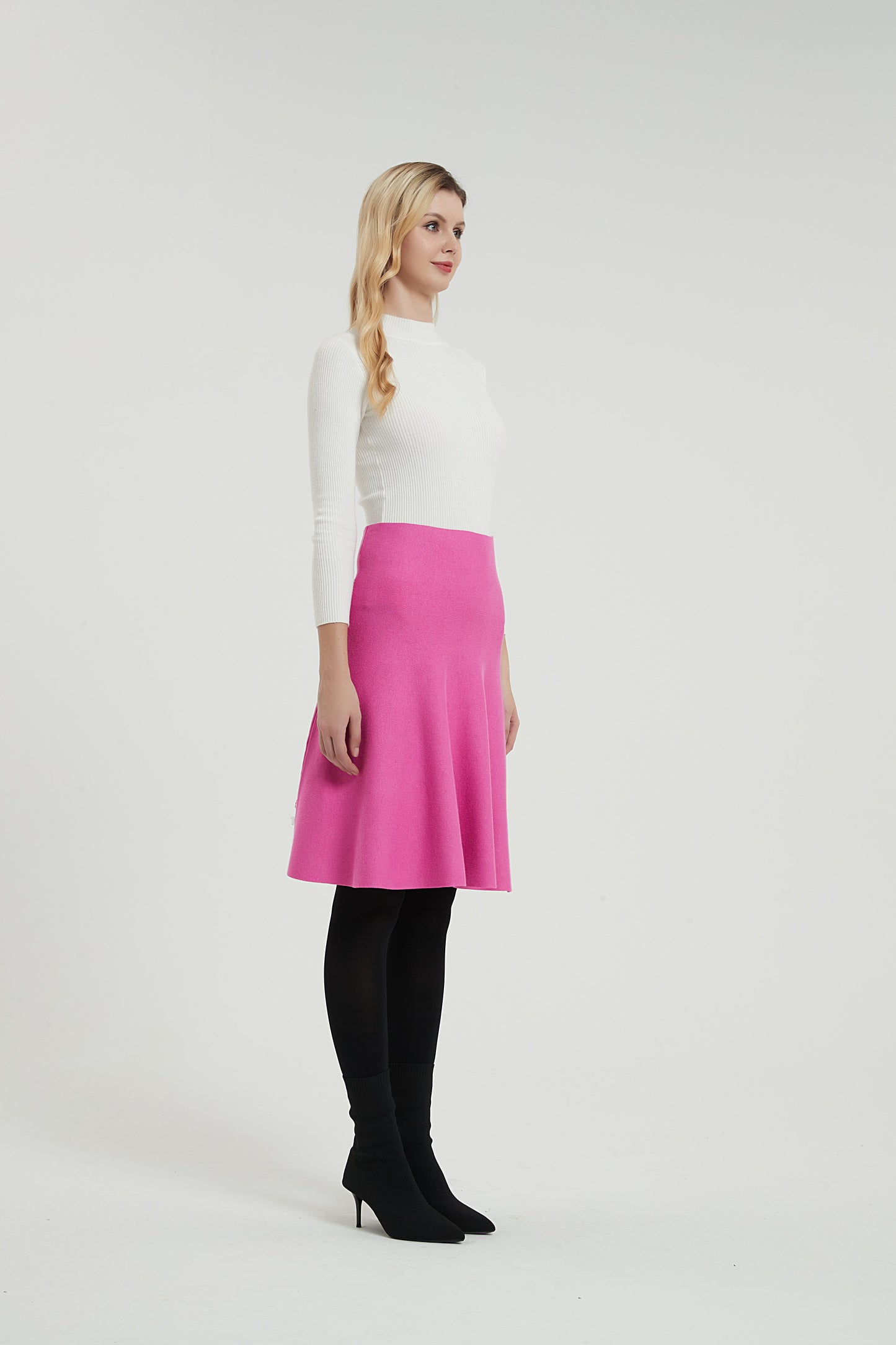 AMAZING MM SKIRT - YR RND VALENTINO PINK