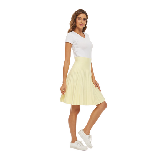 MM SUMMER PLEATED - LIGHT LEMON