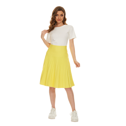 MM YEAR ROUND PLEATED - CANARY YELLOW