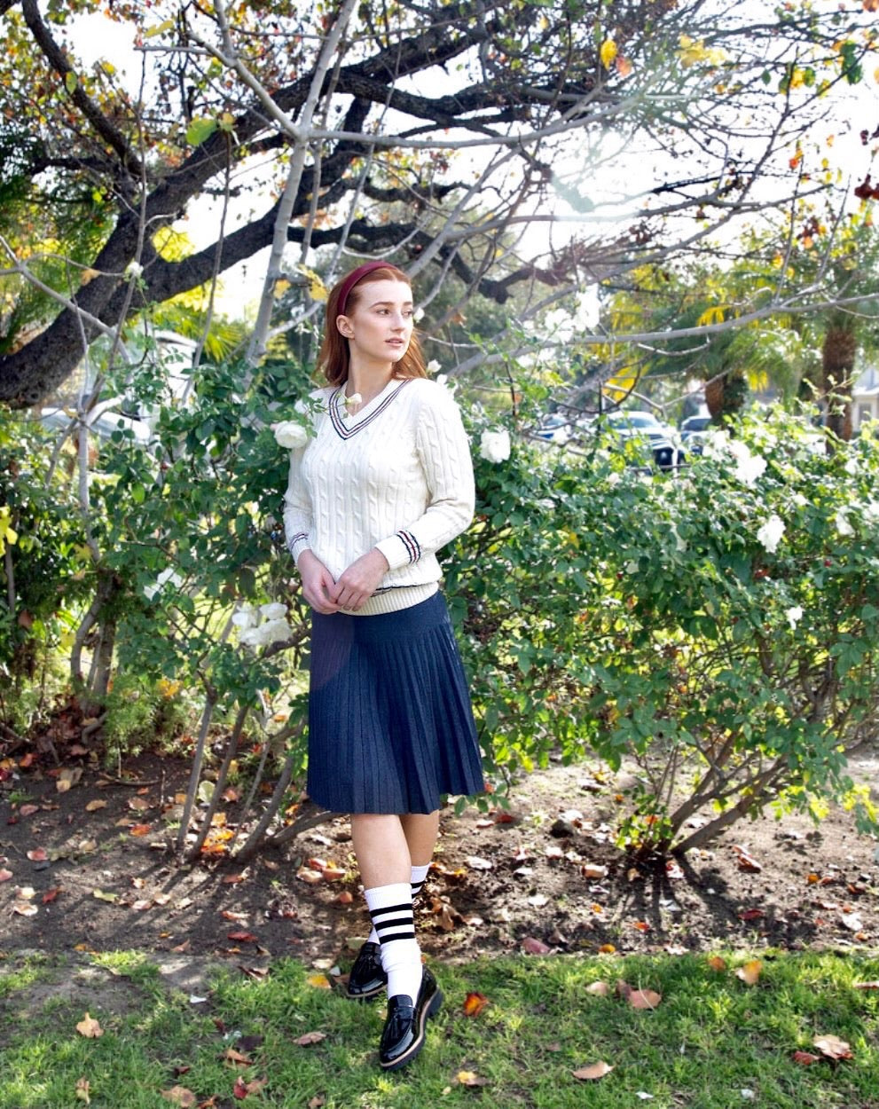 MM YEAR ROUND PLEATED - DENIM WASH