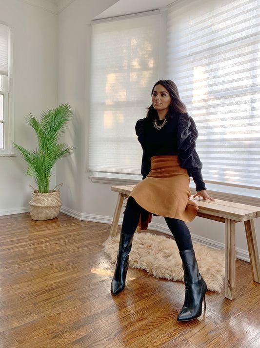 AMAZING MM SKIRT - YEAR ROUND CAMEL