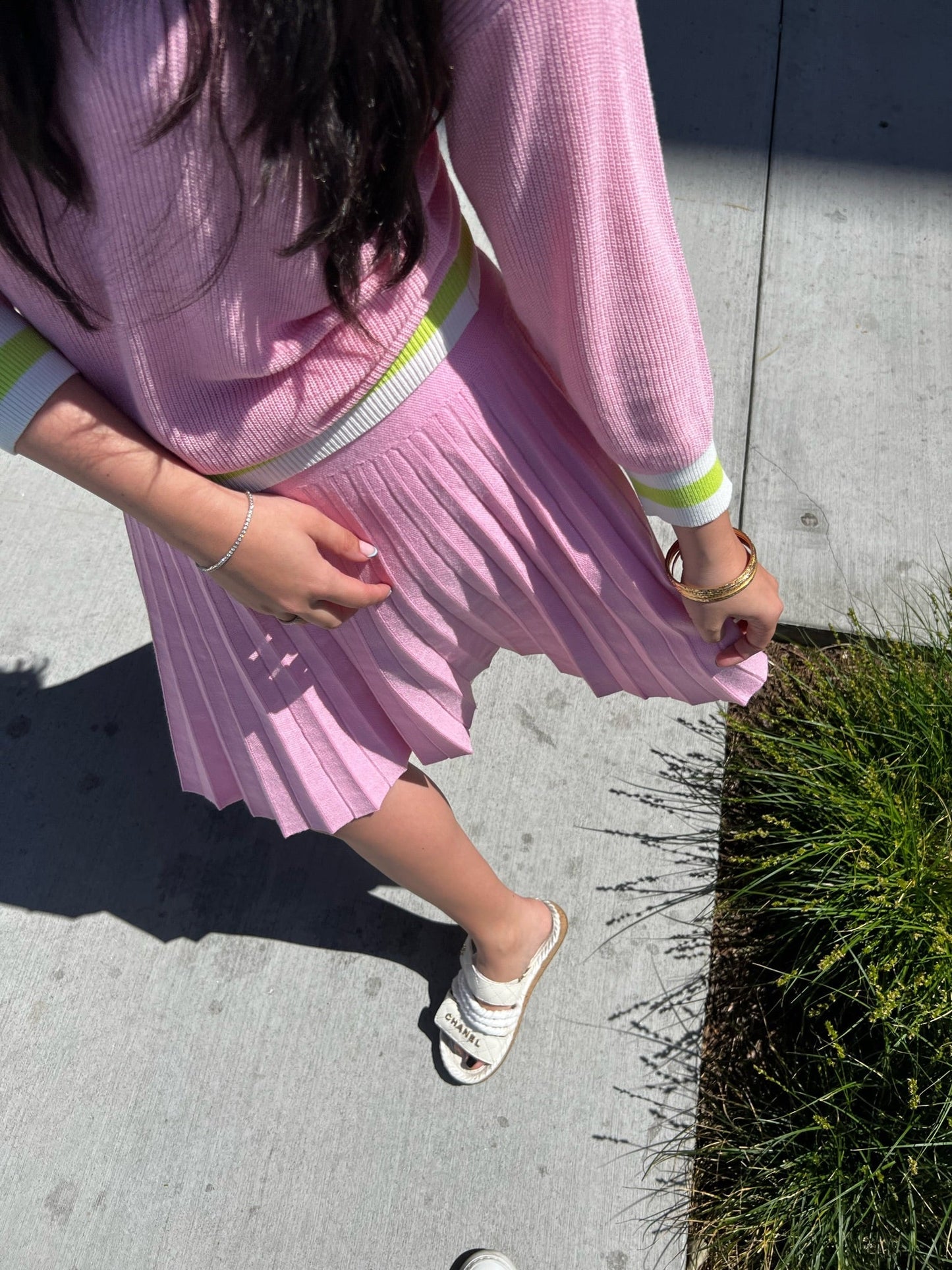 MM YEAR ROUND PLEATED - PINK