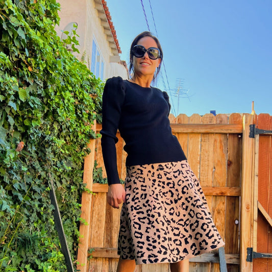 Amazing MM - Year Round Leopard Skirt