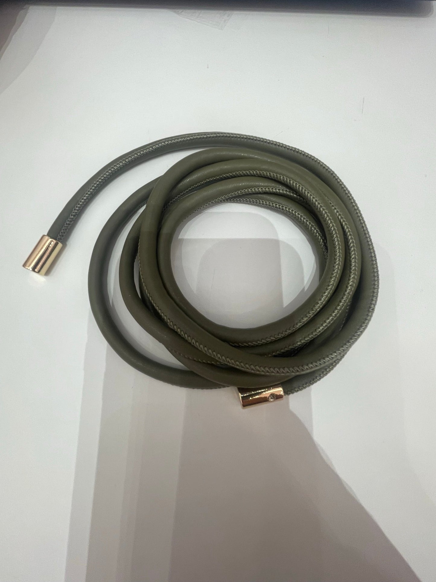 Thin Rope Belt / Olive