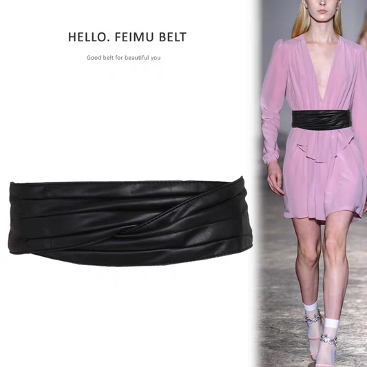 WIDE WRAP BELT